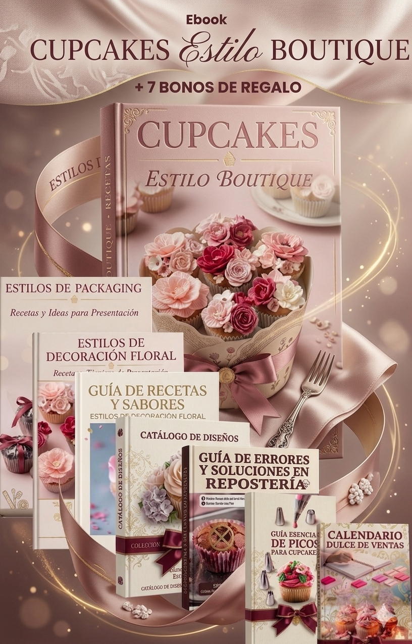 CUPCAKES ESTILO BOUTIQUE
